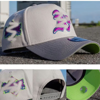 Casquette de baseball ajustable, unisexe, à calotte rigide, brodée, protection solaire, pour sports de plein air, nouveau design à fermeture à pression