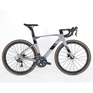 Bicicleta de Carretera de Fibra de Carbono 2026, Cyclonepro 105 Groupset, Bicicleta de Carretera Profesional de 22 Velocidades con <span class=keywords><strong>Frenos</strong></span> de Disco, 700c, de Carreras, de Carbono - Product Image 5