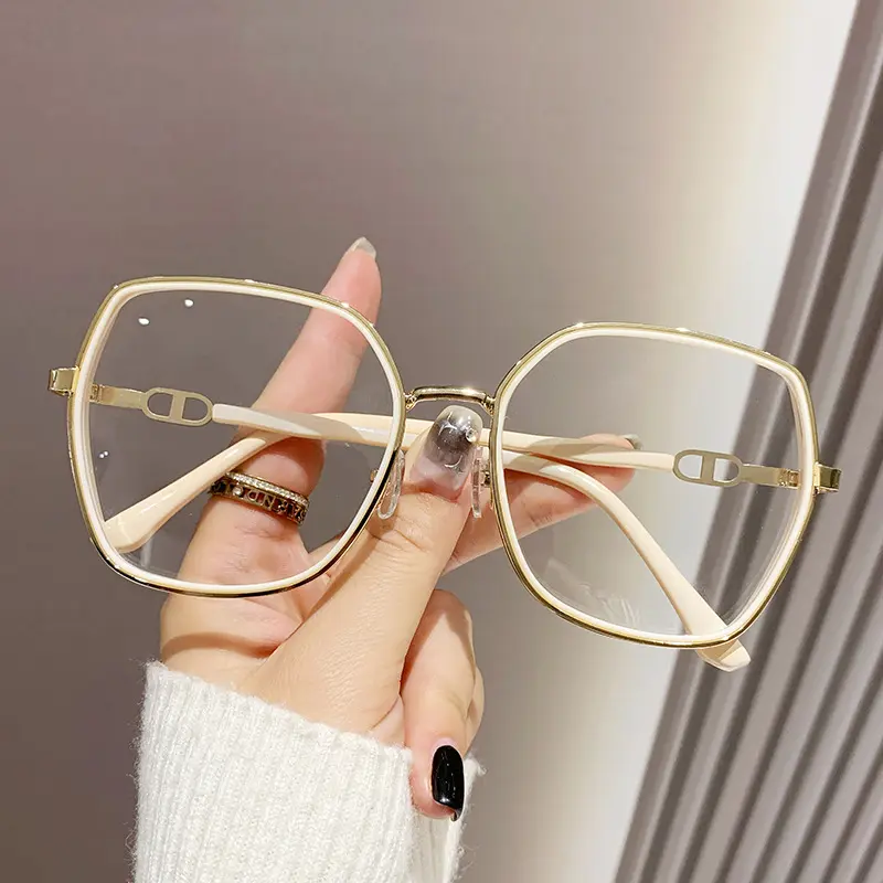 Moda sokak çekim açık güzel tasarımcı distribütörü gözlük çerçeveleri mavi ışık engelleme gözlük bilgisayar gözlük gözlük