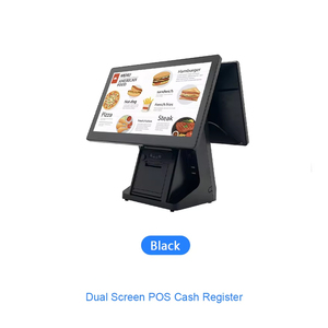 15.6 inch Dual-Screen POS Tiền mặt đăng ký với 58 Mét máy in <span class=keywords><strong>Windows</strong></span> <span class=keywords><strong>7</strong></span>/10/11 khách hàng tùy chọn hiển thị - Product Image 1