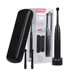 <span class=keywords><strong>Brosse</strong></span> <span class=keywords><strong>à</strong></span> dents <span class=keywords><strong>rechargeable</strong></span> certifiée CE avec tête oscillante et rotative, étanche IPX7, prête pour les voyages, blanchiment des dents - Product Image 2
