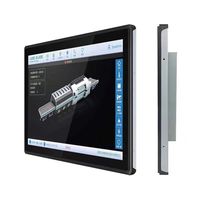 Pantalla Táctil Capacitiva Industrial de 15.6 Pulgadas, Resistente al Agua IP65, 10 Puntos de Contacto, LCD, Montaje en Pared, Kiosco, 1920x1080, USB