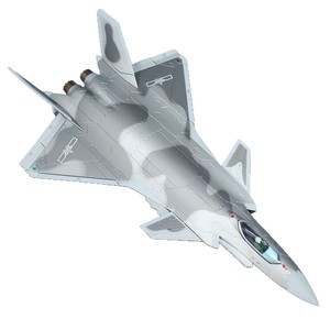 โมเดลเครื่องบินรบ J20 ขนาด 1:36 ทำจากพลาสติก สำหรับตั้งโชว์และสะสม - Product Image 4