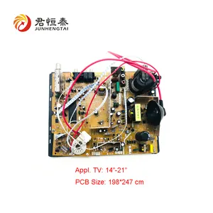 New Model of 14-21 Inch CRT TV Main Board for Africa Market CRT 198*198 Cm Television Mainboard