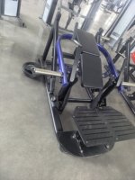 Machine à fessiers à charge libre en acier, ergonomique, pour exercices assis, avec système de sécurité, pour fessiers et ischio-jambiers, usage commercial en salle de sport