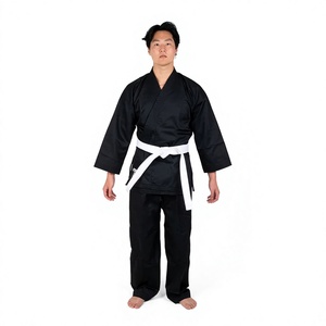 Uniforme de Karate de Alta Calidad en Poliéster/Algodón, Resistente a la Encogimiento, de Secado Rápido, Ajustado/Regular, con Diseño de Logotipo Personalizado para Adultos, Venta al Por Mayor - Product Image 1