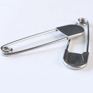 Pin de seguridad de 3 pulgadas extragrande de metal de alta calidad al por mayor, pasador de bucle de seguridad multicolor personalizable, herrajes con función de apriete - Product Image 1
