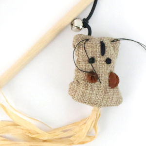 Juguete Interactivo para Gatos con Forma de Bolsa de Paja de 40cm - Juguete con Movimiento para Mascotas - Product Image 2