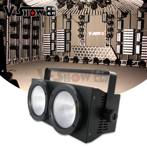 VSHOW BL200 <span class=keywords><strong>Peaky</strong></span> <span class=keywords><strong>Blinders</strong></span> LED BLINDER 2 2PCS 100W Blanc chaud Blanc froid Gradateur linéaire - Product Image 1