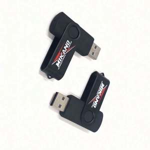 Promotional Swivel USB Pendrive Customized USB Flash Drive With Logo - Product Image 1