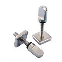 Vis à écrou carré en acier inoxydable 316 personnalisée pour aileron de planche de surf, longboard et SUP, anti-corrosion, matériel pour sports nautiques