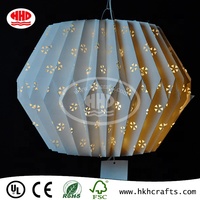 Lanternes en papier origami faites à la main pour enfants, forme citrouille, décoration intérieure, vente en gros, nouveauté, très demandées