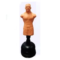Sac de frappe en gel de silicone ultra-résistant avec remplissage de sable pour usage domestique adulte - Mannequin de combat autoportant durable