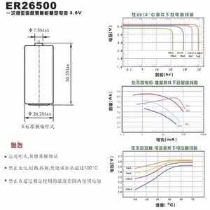 SUNBOOM ER26500 3,6 V Lithiumbatterie Erdgas-Durchflussmesser <span class=keywords><strong>IoT</strong></span> 2 C-Typ-Instrument Batterie ER26500 - Product Image 4