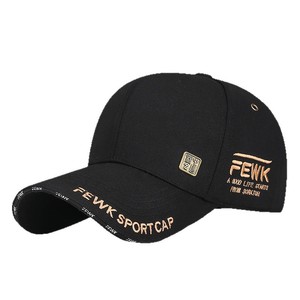 FEWK Baseball Cap Unisex Cotton Canvas Breathable Sun Protection Sport Hat - Product Image 4