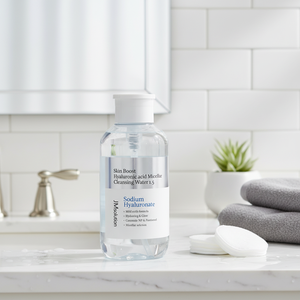 JMSOLUTION 1.5% Eau micellaire nettoyante à l'acide hyaluronique 500ml Eau démaquillante pour soins de la peau coréenne Unité de vente en gros - Product Image 3