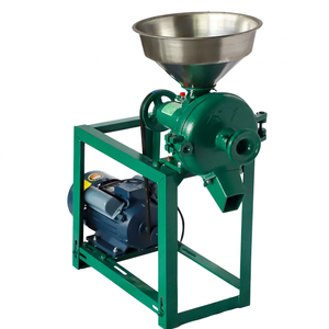 Moulin à Grains Puissant Dernière Version avec Moteur 1500W 220V pour Usage Agricole, Moulin à Farine de Riz et de Maïs, Broyeur de Céréales - Product Image 1
