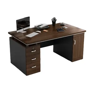 Gaogle 1.4m 1.2m 1m popular small size China supplier wholesale MDF office desk furniture design for Staff desk