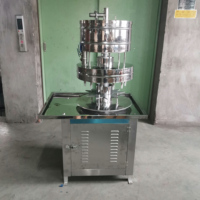 GCP-12 de remplissage de bouteilles d'eau liquide de vin semi-automatique pour boissons pour sacs en verre et moteur comme composants de base