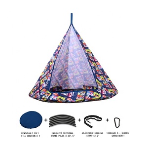 600D tela <span class=keywords><strong>de</strong></span> poliéster Oxford silla <span class=keywords><strong>colgante</strong></span> Swing Pod <span class=keywords><strong>colgante</strong></span> asiento silla <span class=keywords><strong>hamaca</strong></span> silla <span class=keywords><strong>colgante</strong></span> Pod - Product Image 5