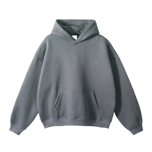 Sudaderas con Capucha Personalizadas de Alta Calidad, de Algodón y Poliéster, 350 g/m², Gruesas, Lisas, al por Mayor, Sudaderas con Capucha Extra Grandes para Hombre - Product Image 1