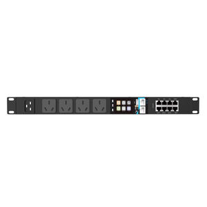 PDU <span class=keywords><strong>Ethernet</strong></span> per Rack 4 Porte 10A Standard Nazionale, Unità di Distribuzione Elettrica Intelligente con IO MQTT SNMP MODBUS - Product Image 2