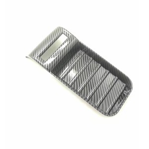 Carbon Fiber Trim For Toyota Tundra Center Armrest Storage Box Rectangle Plastic Minimalist Design <b>Car</b> <b>Interior</b> Neatening - Product Image 1