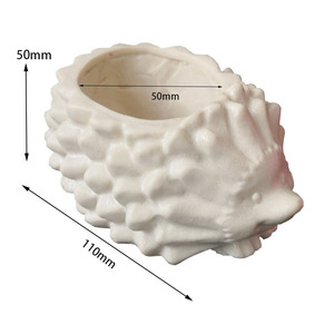 Stampo in Silicone per piante succulente <span class=keywords><strong>riccio</strong></span> decorazione in gesso per aromaterapia e cemento strumenti in resina - Product Image 4