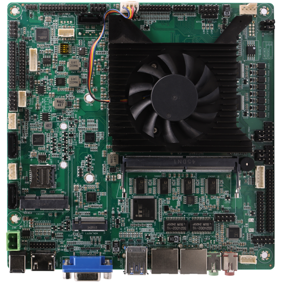 Intel N100 N95 N305 CPU Mini ITX Motherboard 2LAN 6COM 7USB 16bits GPIO Industrial Board for SBC