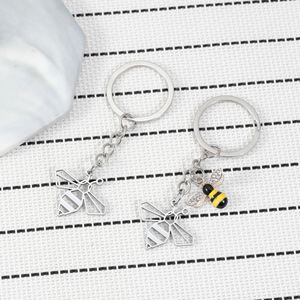 Para Maestros, Regalo de Graduación o Día del Maestro, Colgante para Mochila, Llavero de Abeja de Acero Inoxidable - Product Image 4