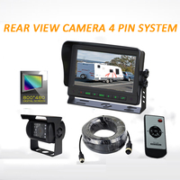 Monitor Kamera Mundur Mobil Universal 7 Inch 720p/1080p Ahd untuk Bus dan Kendaraan, Grosir Kustom