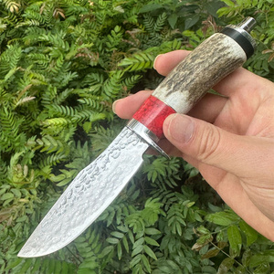 Vg10 thép Damascus dao G10 xử lý chiến thuật Lưỡi cố định lưỡi dao chiến thuật để cắt ứng dụng công nghiệp an toàn an toàn - Product Image 4