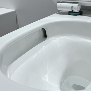 Offre Spéciale <span class=keywords><strong>WC</strong></span> sanitaires en céramique une pièce UF housse de siège doux-fermé chasse d'eau tornade mur suspendu toilette puissance rinçage CE salle de bain - Product Image 4