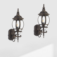 Lampe murale LED de haute qualité en aluminium, style classique moderne, pour intérieur, loft, jardin, vintage, extérieur