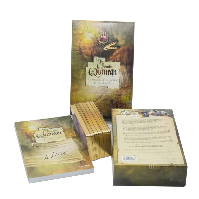 Wholesale Inspiration Printing Custom Tarot and Oracle Cards Deck With Guidebook