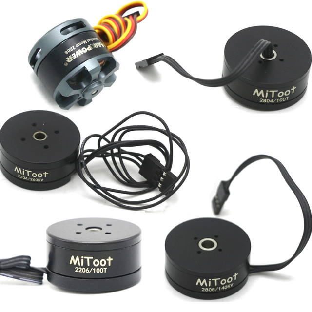 Brushless Gimbal Motor 2208 80T 2204 260KV 2804 100KV 2805 140KV 2206 100T for CNC Digital Camera Mount FPV