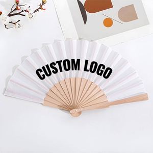 Éventail pliant personnalisé, élégant et durable, idéal pour les festivals de musique, les fêtes, les spectacles, la décoration d'événements et la promotion commerciale - Product Image 4