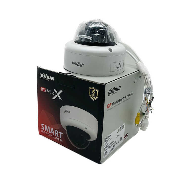 Dahua 8MP IR Dome Wizmind Network Camera - IPC-HDBW7842E1-Z4-X