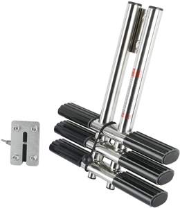 <span class=keywords><strong>Escalera</strong></span> de <span class=keywords><strong>buceo</strong></span> con bisagra de 4 escalones y 3 escalones de acero inoxidable 316 <span class=keywords><strong>para</strong></span> aplicaciones marinas en barcos y piscinas - Product Image 2