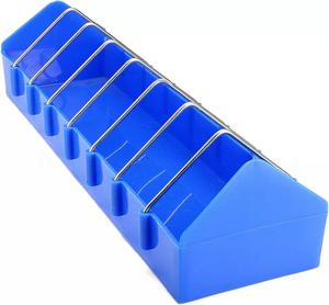 Fabricant auge d'alimentation pour volaille pour pigeons, mangeoire Portable en plastique pour pigeons, caille, oiseaux - Product Image 3