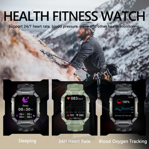 Meilleure vente PG333 montres intelligentes 1.92 pouces écran robuste 400mah BT appel charge sans fil montres intelligentes étanches - Product Image 4