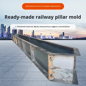 Moderno prefabbricato in acciaio ad alta resistenza colonna ferroviaria stampi pannello cassaforma <span class=keywords><strong>disegni</strong></span> di progettazione liberi e piani di fornitura diretta in fabbrica - Product Image 2