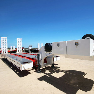 BERKLEY <span class=keywords><strong>Quad</strong></span> Essieu Col De Cygne Lowbed Semi <span class=keywords><strong>Remorque</strong></span> 50T Low Loader Flotteur Construction Élargi Drop Deck <span class=keywords><strong>Remorque</strong></span> Disponible Avec Chariot - Product Image 5