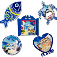 Aimant de réfrigérateur souvenir Provence Côte d'Azur Marseille Nice Toulon avec logo personnalisé en usine