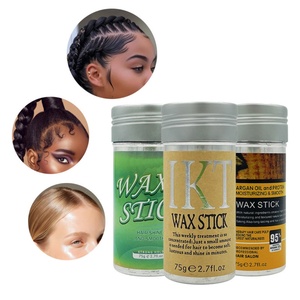 Cera para el Cabello Orgánica al por Mayor OEM, Fijación Súper Fuerte 75g, Pomada Personalizada para Peinar, Gel Fijador para el Cabello - Product Image 6