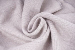 Sang trọng vua nữ hoàng Kích thước Merino len xương cá mô hình chăn 100% len dệt rắn thiết kế ném kẻ sọc cho nhà sofa - Product Image 2