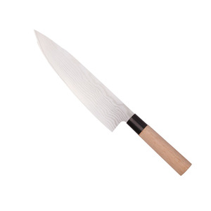 Ensemble de couteaux de cuisine <span class=keywords><strong>japonais</strong></span> pour Sushi couteau de Chef multifonctionnel à motif damas avec manche en <span class=keywords><strong>bois</strong></span> - Product Image 5