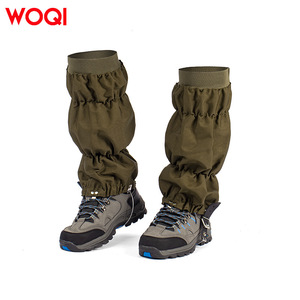 Guêtres WOQI vertes en polyester, protection imperméable pour la randonnée, le camping, la neige, les activités de plein air pour adultes - Product Image 1