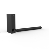 Barre de son filaire 2.1 avec caisson de basses 5.1 canaux 60W pour haut-parleurs pour système audio de cinéma maison et TV/film/musique