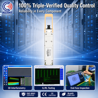 Transceptor Kexint 400G VR4 OSFP 850nm 50m MPO-12/APC de Módulo Plano para NVIDIA InfiniBand NDR y Centros de Datos de IA